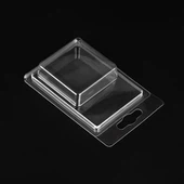 Caja cuadrada tipo almeja